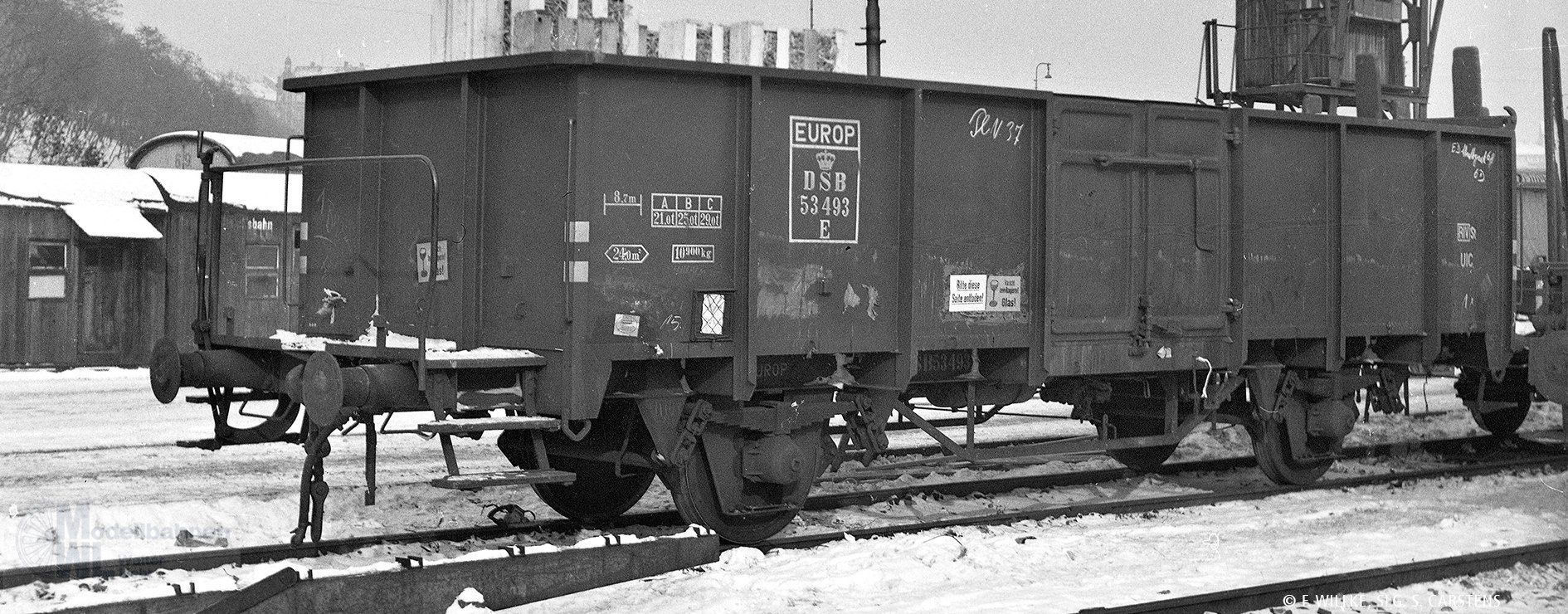 Brawa 50076 - Güterwagen offen DSB Ep.III 53 493 H0/GL Brawa 50076 - Güterwagen offen DSB Ep.III 53 493 H0/GL
