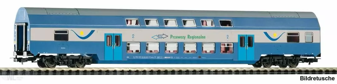 Piko 53108 - Doppelstock Personenwagen PR Ep.VI H0/GL