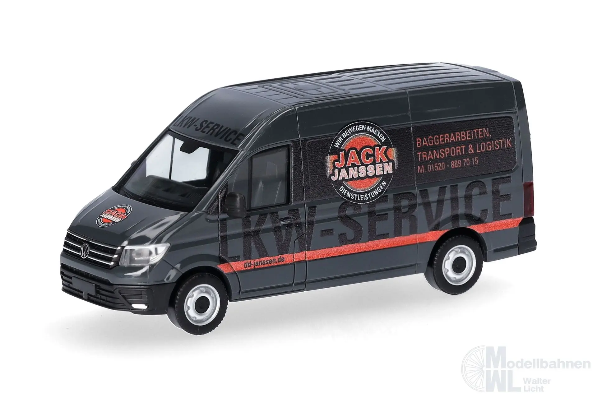 Herpa 099158 - VW Crafter Kasten HD Janssen H0 1:87