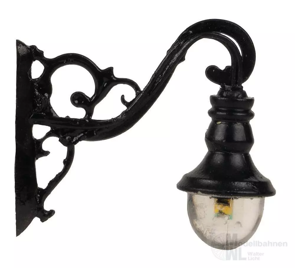 Faller 180138 - LED-Wandleuchte historisch warmweiß 3 Stück H0 1:87