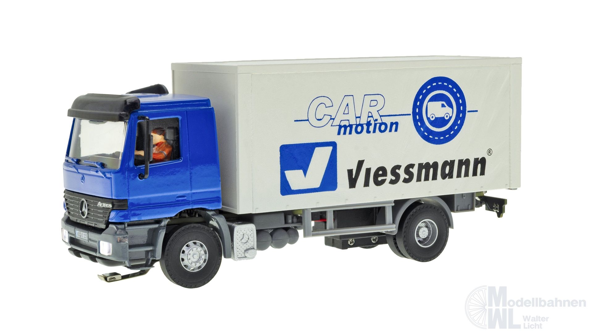 Viessmann 8116 - Mercedes-Benz ACTROS 2-achs Kofferaufbau Viessmann CarMotion H0 1:87
