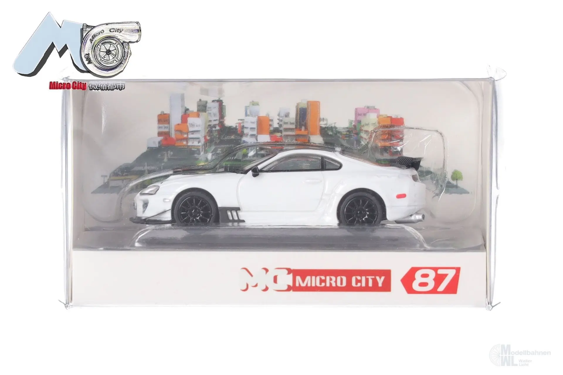 Herpa 87MC000029 - Toyota Supra weiß (1993-2002) H0 1:87