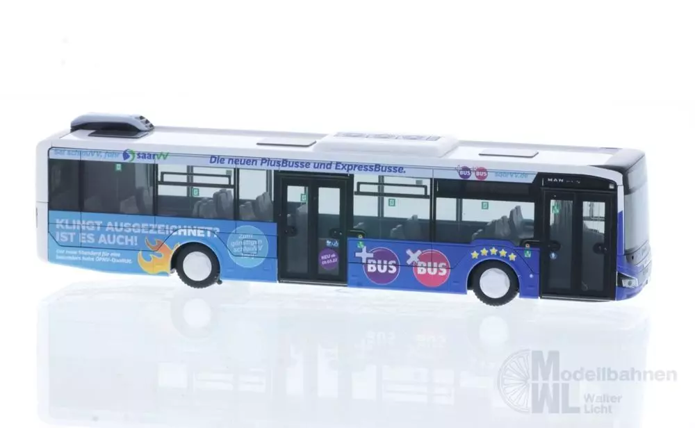 Rietze 75374 - MAN Lion´s City 12 ´18 SaarVV - PlusBus H0 1:87