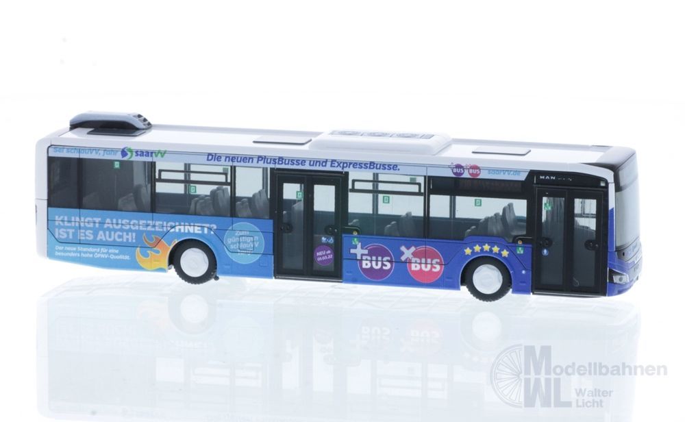 Rietze 75374 - MAN Lion´s City 12 ´18 SaarVV - PlusBus H0 1:87
