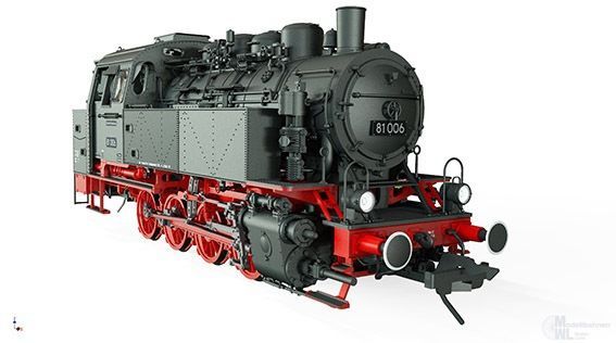 Lenz 40281-02 - Dampflok BR 81 006 DB Ep.III DB Schriftzug Spur 0