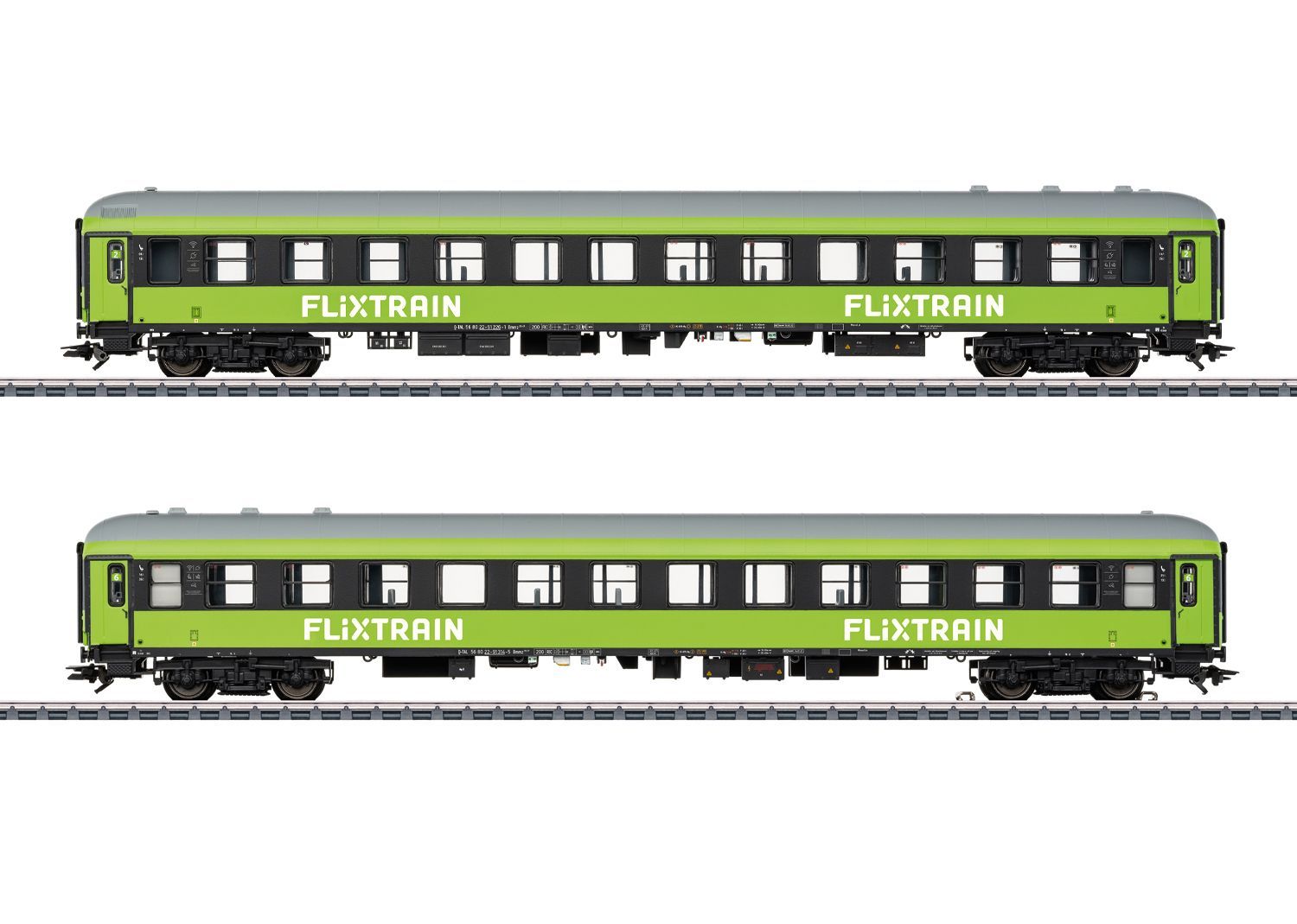 Märklin 42958 - MHI Wagen-Set 2 Flixtrain Ep.VI 2.tlg. H0/WS