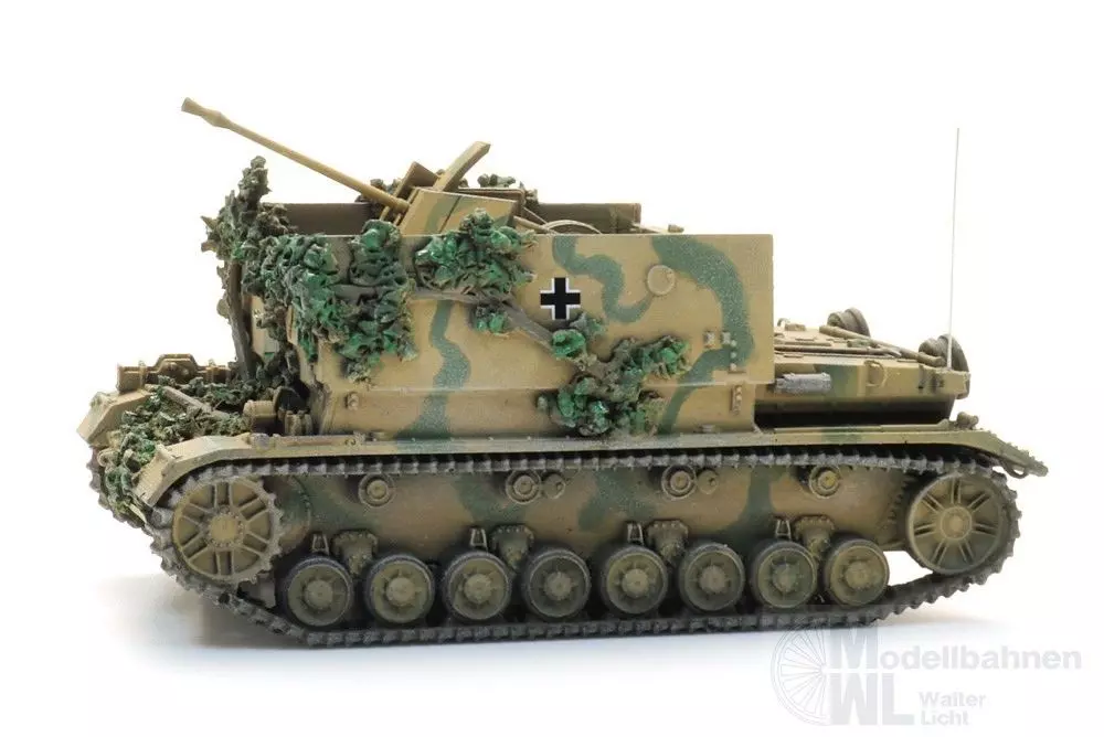 ARTITEC b.v. 6870712 - WM Möbelwagen Gefechtsklar Fertigmodell H0 1:87