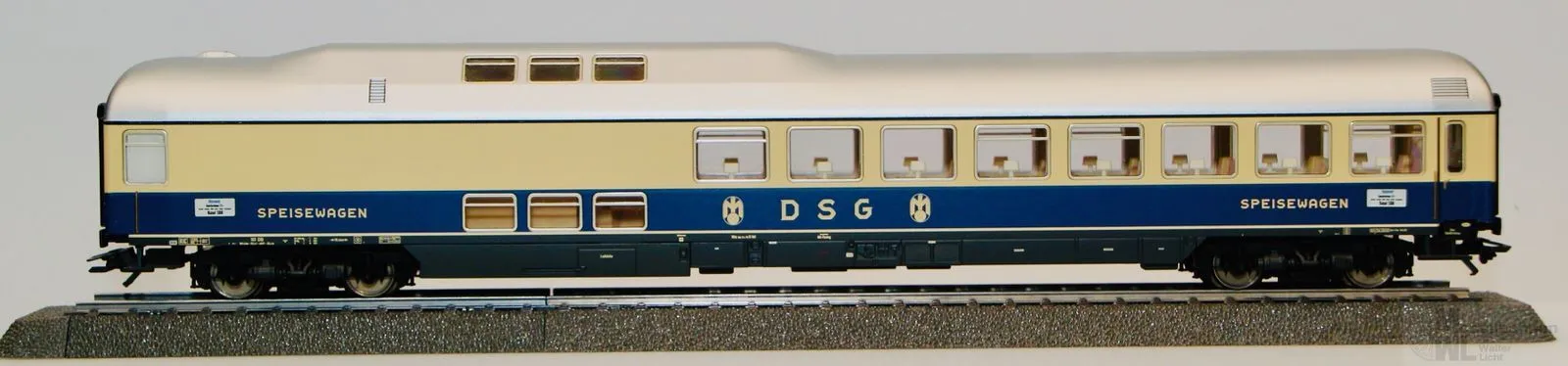 Märklin 43870 - MÄRKLIN - Speisewagen DB Ep.III Rheingold WR4um H0/WS