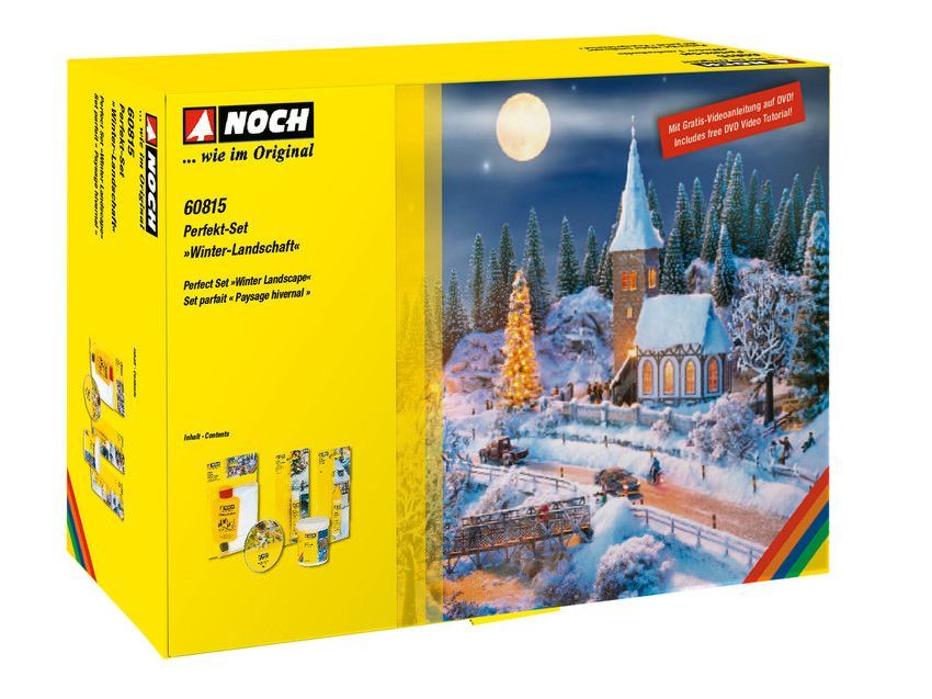 Noch 60815 - Perfekt-Set Winter-Landschaft G/1/0/H0/H0m/H0e/TT/N/Z