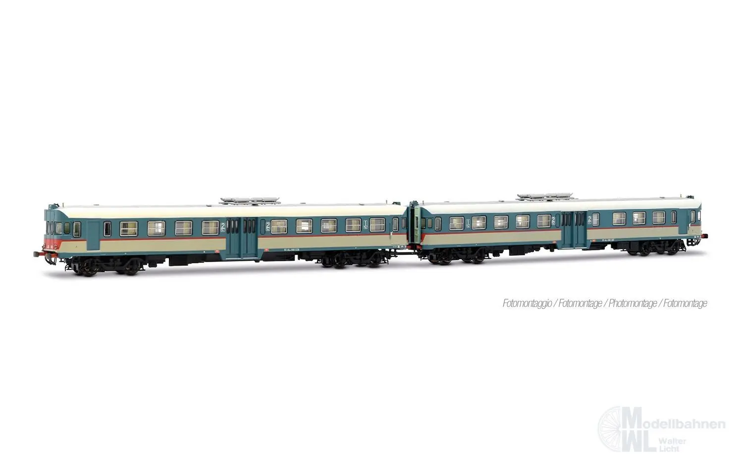 Lima 2676 - Triebzug Aln 668 Serie 1200 FS Ep.IV/V 2.tlg. H0/GL