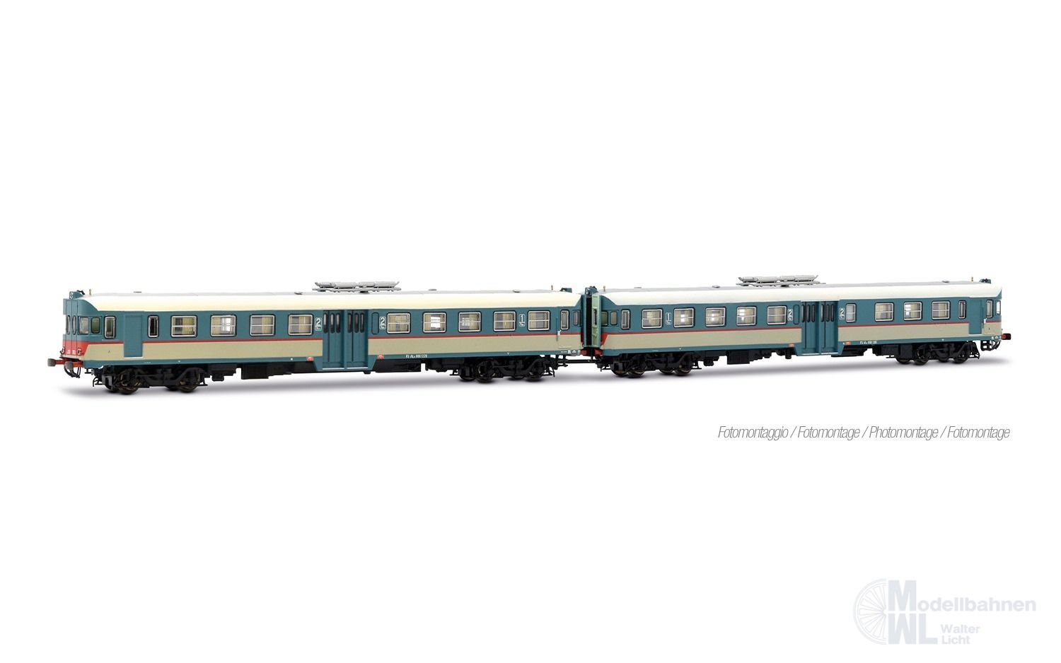 Lima 2676 - Triebzug Aln 668 Serie 1200 FS Ep.IV/V 2.tlg. H0/GL