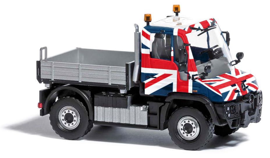 Busch 50928 - Mercedes-Benz Unimog U 430 Union Jack H0 1:87