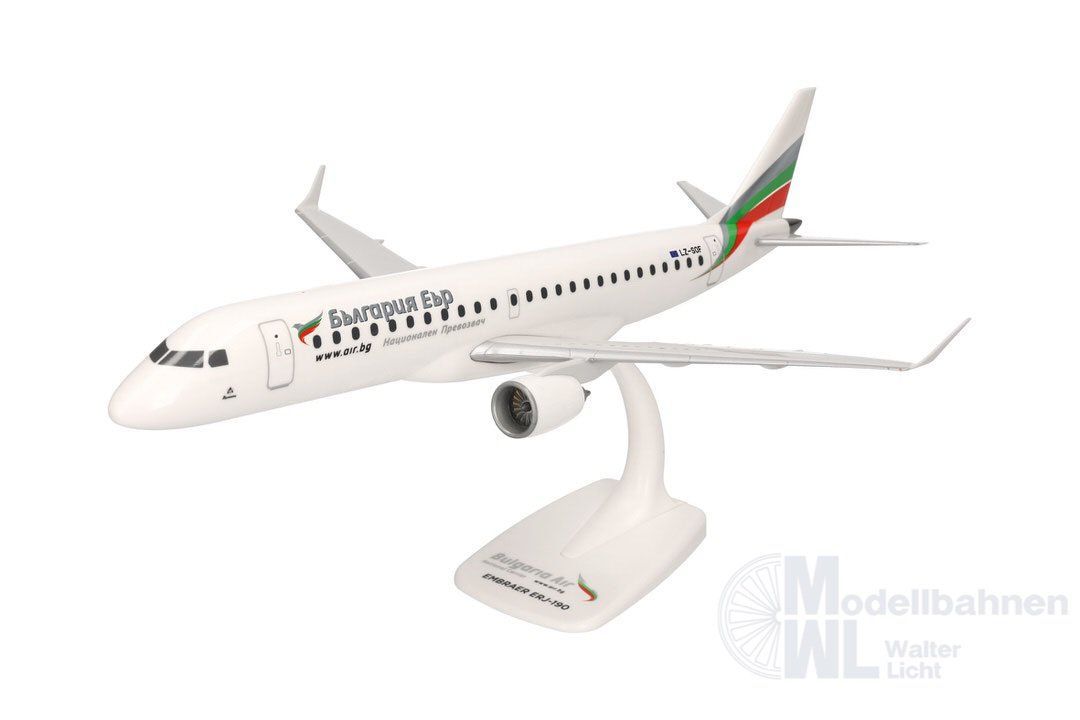Herpa 609258-001 - Embraer E190 Bulgaria Air 1:100