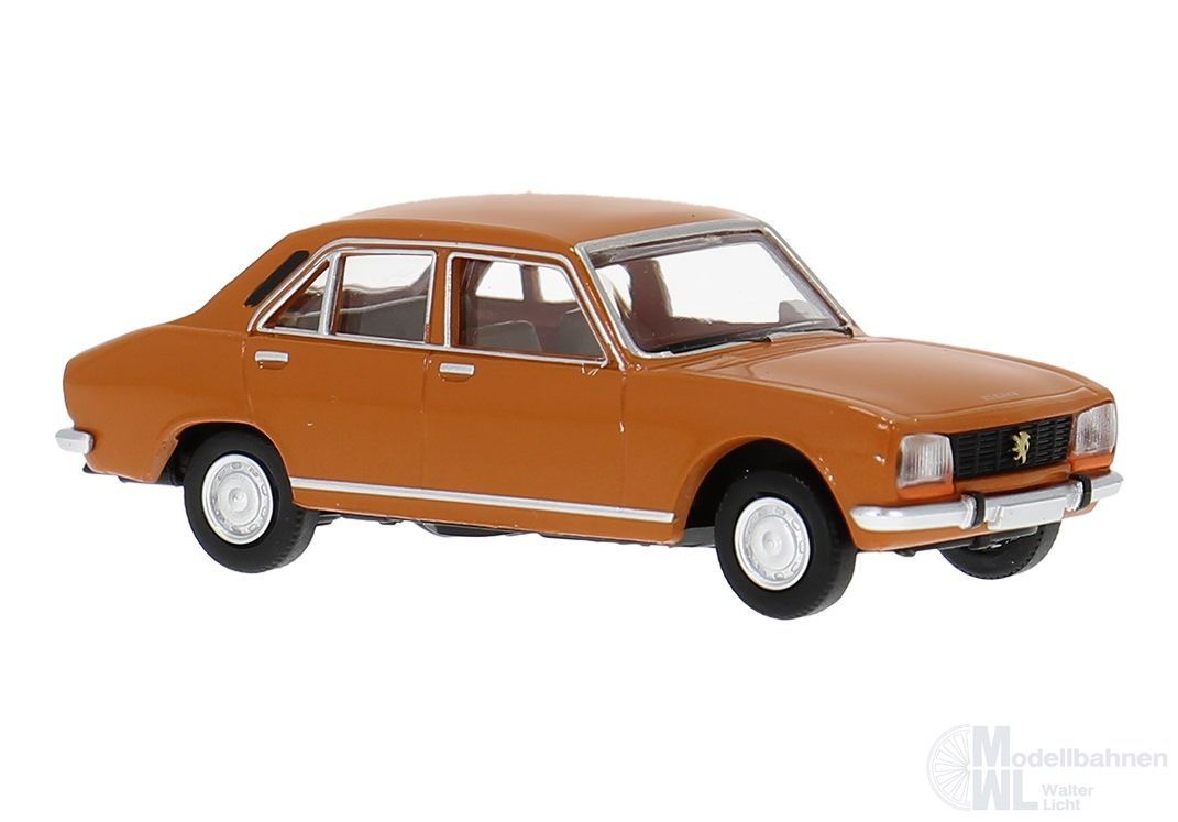 Brekina 29122 - Peugeot 504 in dunkelorange H0 1:87