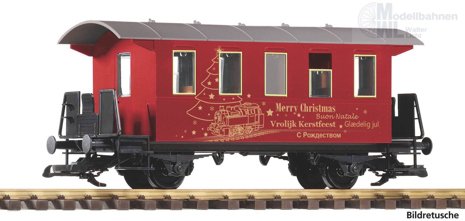 Piko 37988 - PIKO Weihnachtswagen Spur G 1:22,5