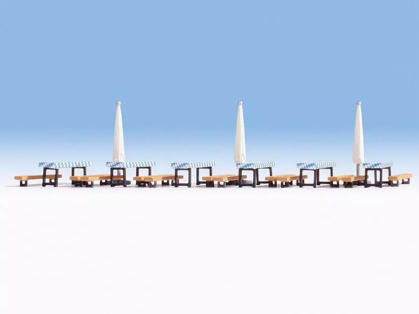 Noch 14817 - Biergarten-Zubehör H0 1:87