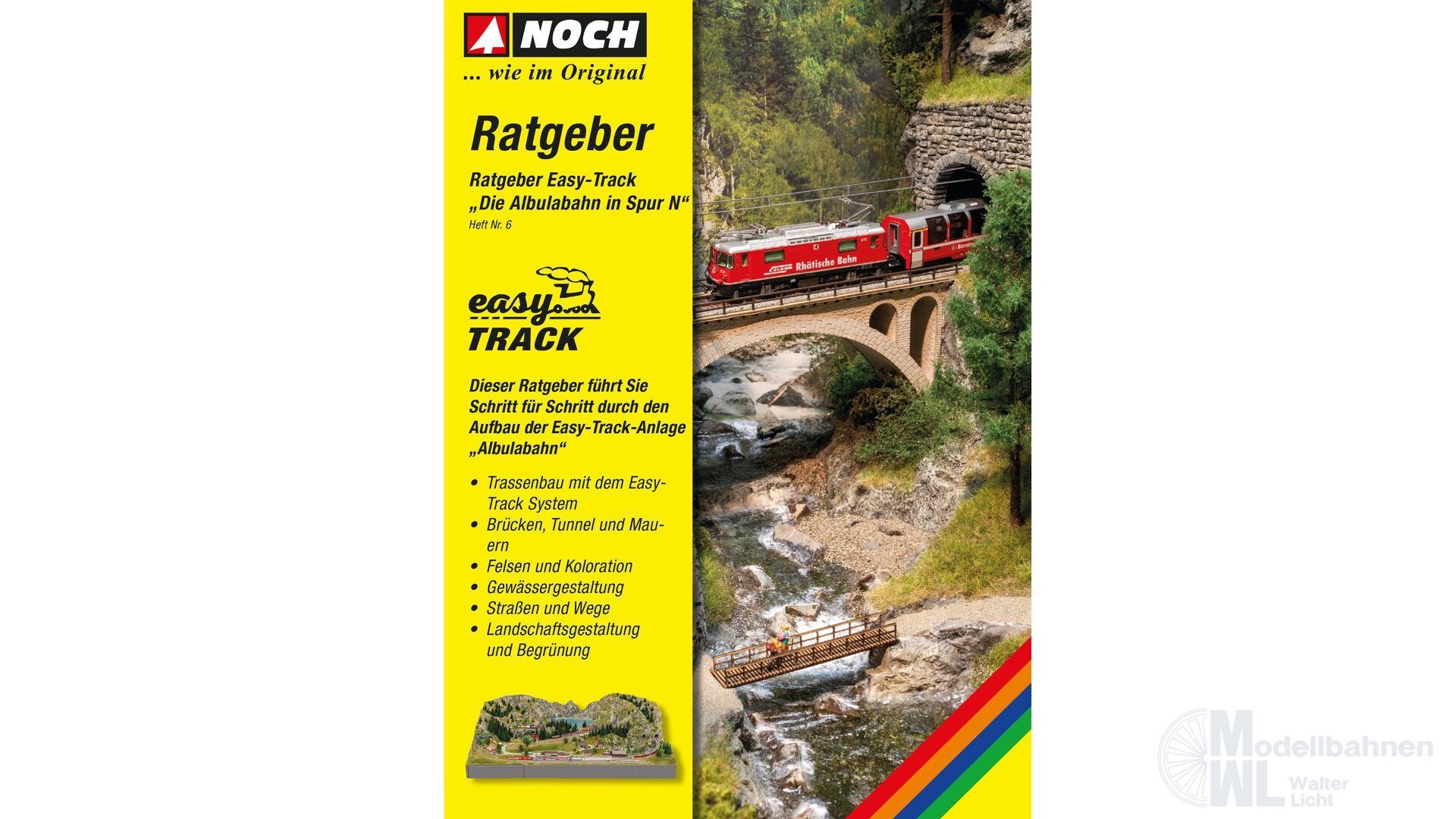 Noch 71901 - Ratgeber Easy-Track Die Albulabahn in Spur N G/1/0/H0/H0m/H0e/TT/N/Z Noch 71901 - Ratgeber Easy-Track Die Albulabahn in Spur N G/1/0/H0/H0m/H0e/TT/N/Z