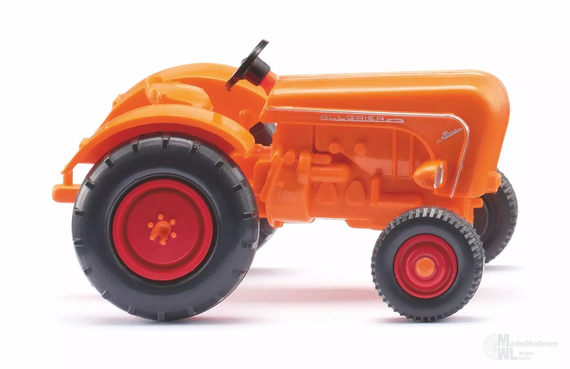 Wiking 087848 - Allgaier Schlepper - orange H0 1:87