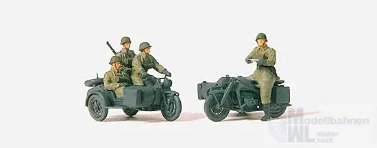 Preiser 72538 - Kradschützen aufgesessen. Mot 1:72