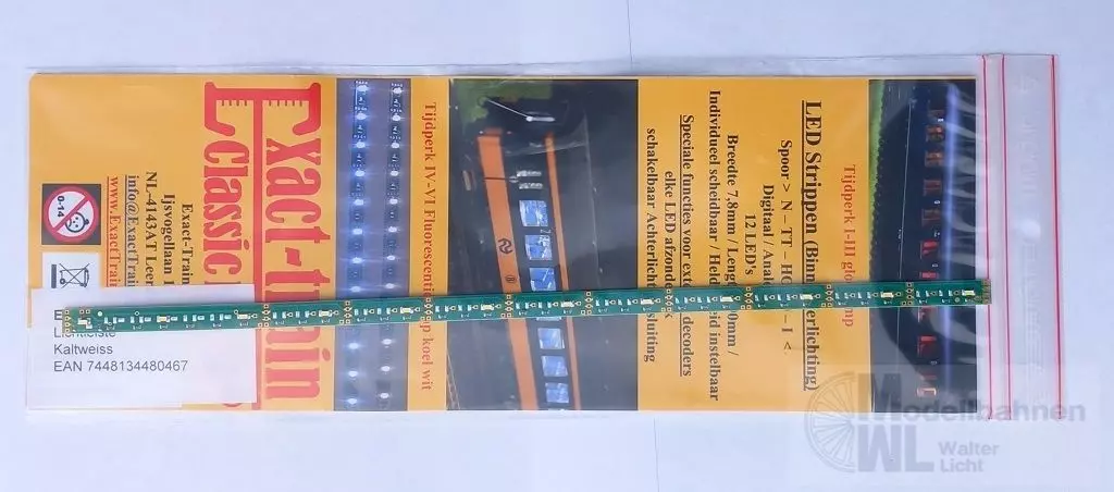 Exact Train 65000 - Lichtleiste NS Plan N Kondensator/Helligkeitsregelung H0