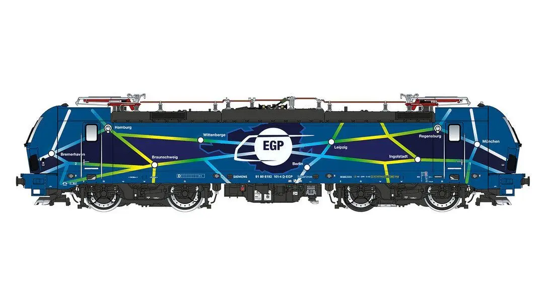 LS Models 16151 - E-Lok BR 192 Smartron EGP Ep.VI H0/GL