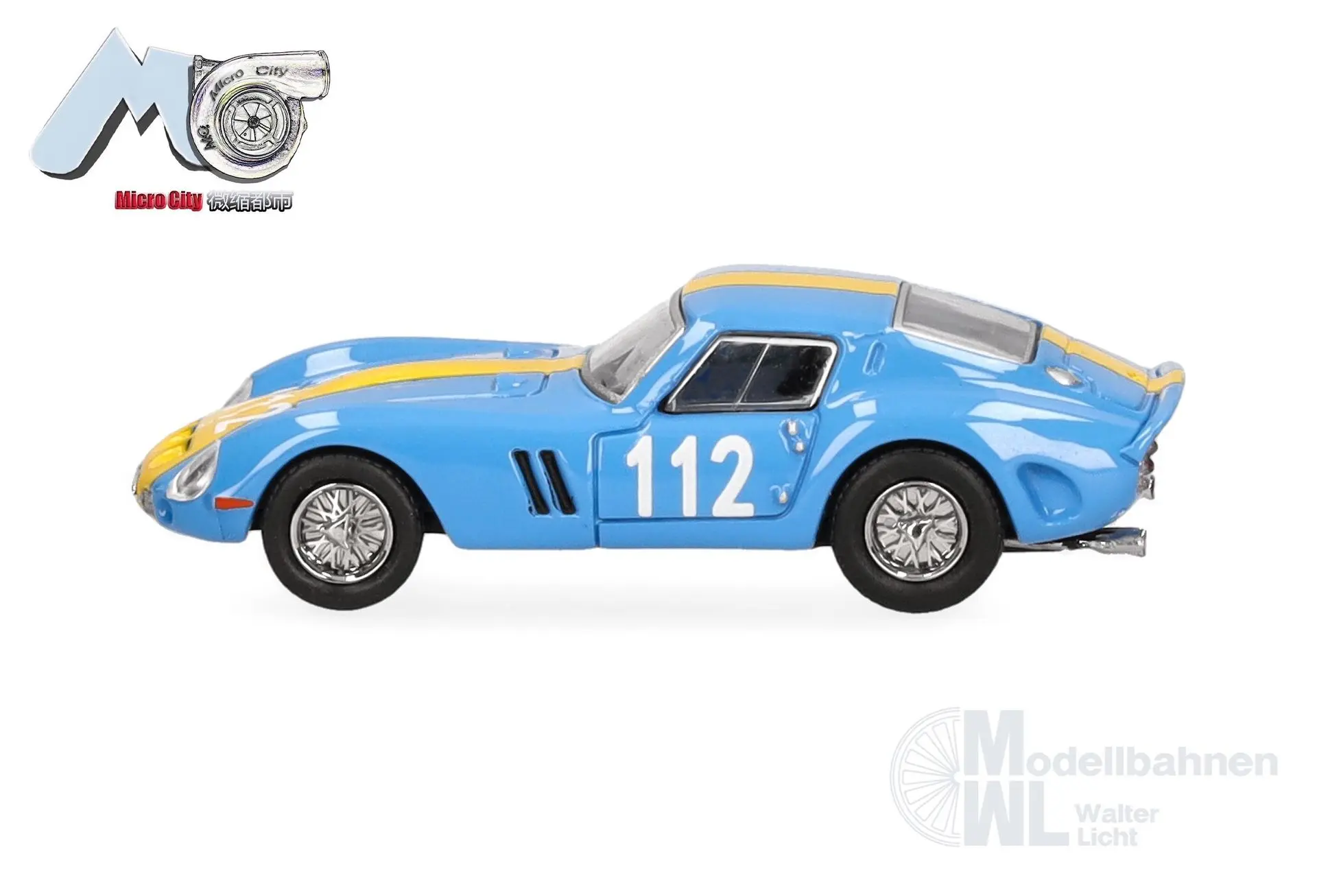 Herpa 87MC000058 - Ferrari 250 GTO 112 blau H0 1:87
