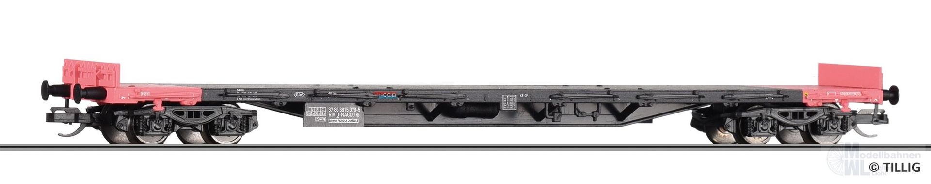 Tillig 18143 - Rungenwagen NACCO Ep.VI Rs TT 1:120