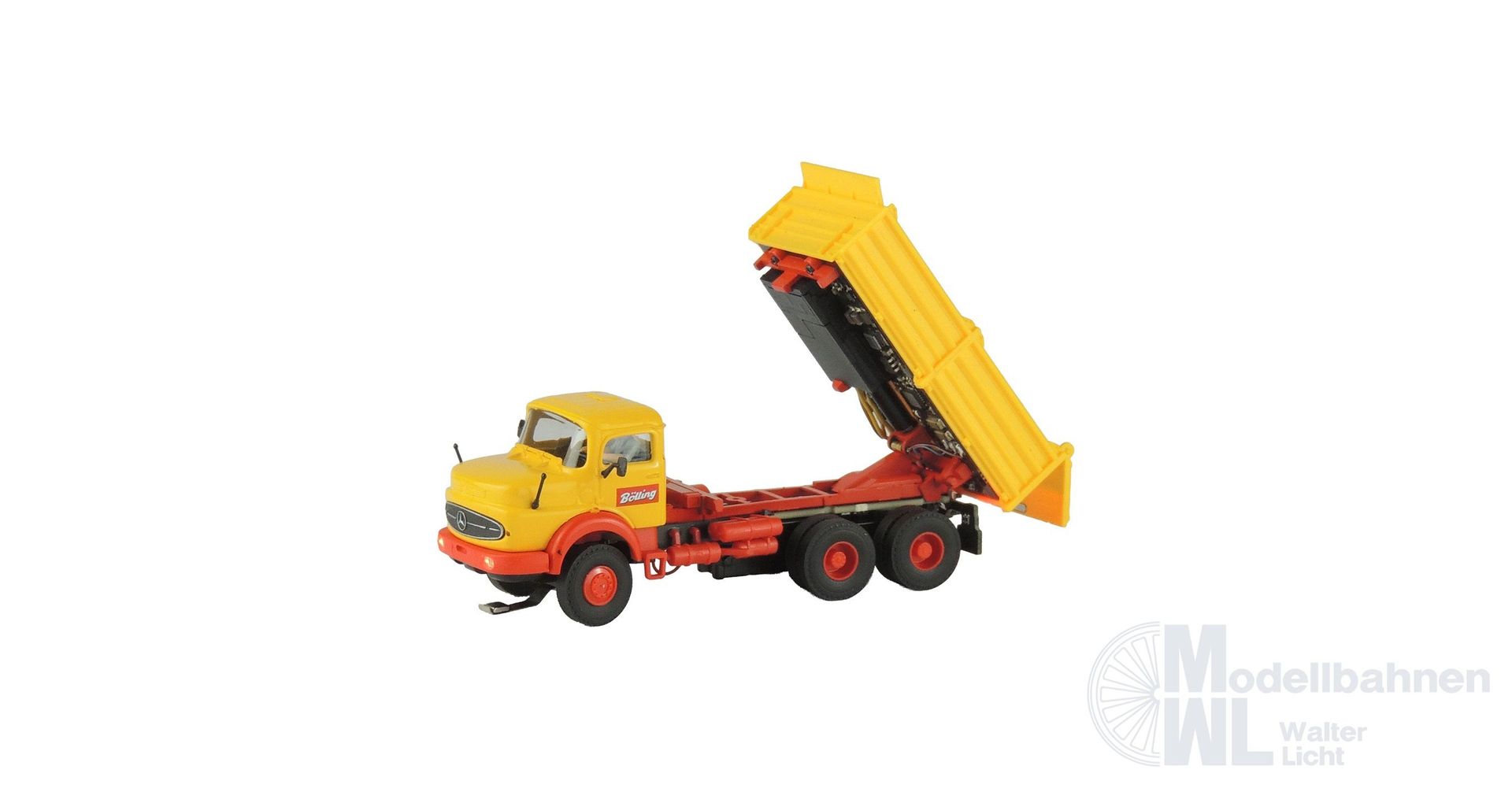 Viessmann 8603 - Mercedes-Benz Rundhauber 3-achs Kipper motrische Kippfunktion H0 1:87