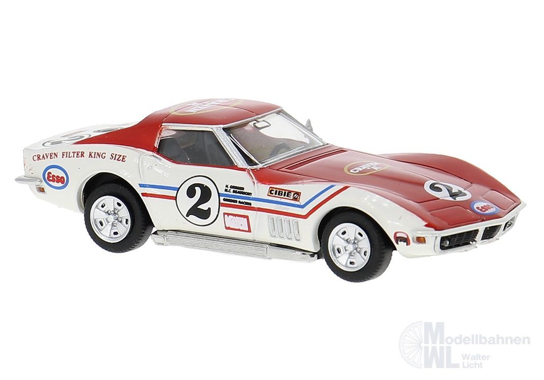 Brekina 19987 - Chevrolet Corvette C3 des Greder-Teams in LeMans ´71 H0 1:87 Brekina 19987 - Chevrolet Corvette C3 des Greder-Teams in LeMans ´71 H0 1:87