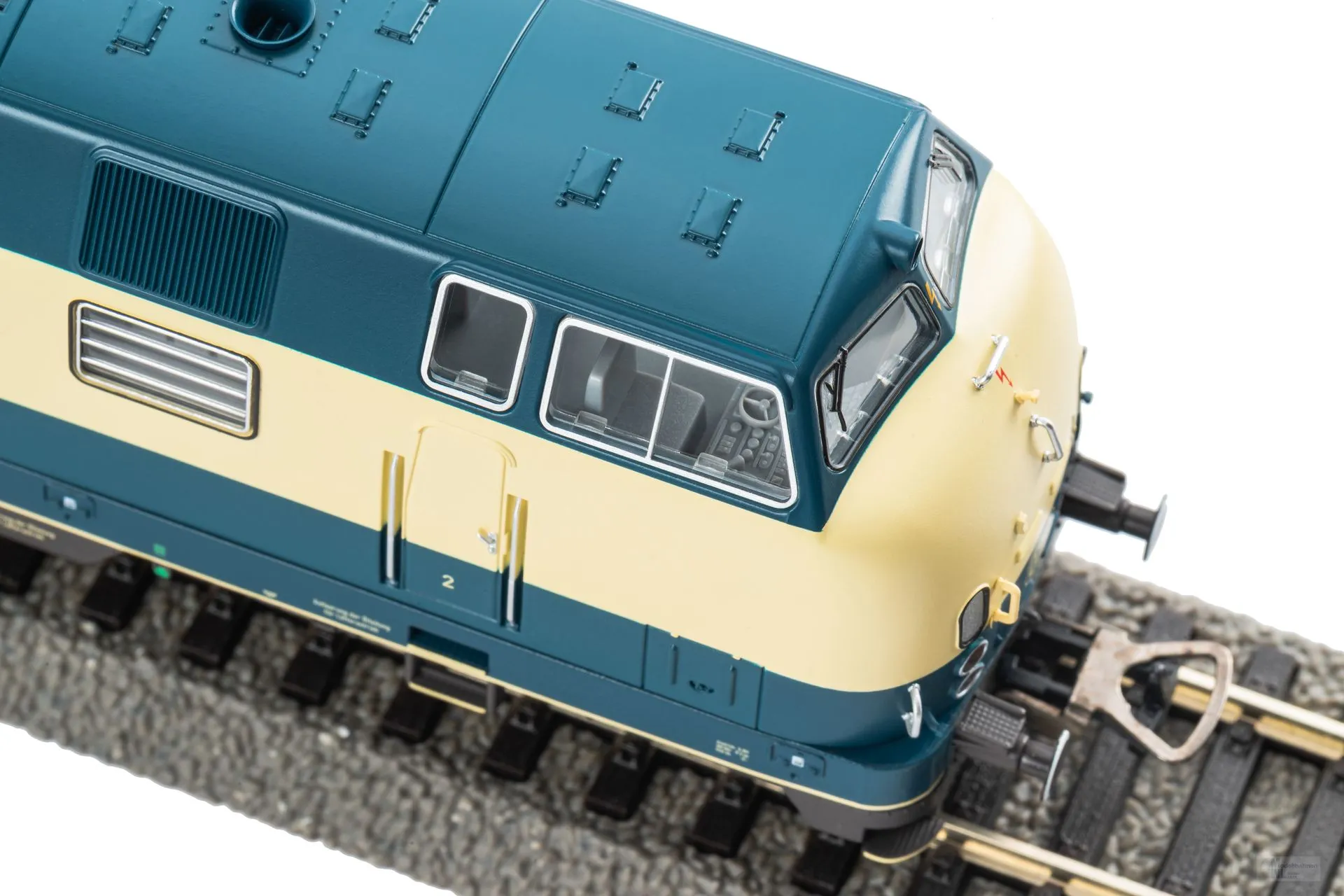 Piko 52618 - Dieselok BR 221 DB Ep.IV blau/beige H0/GL Sound