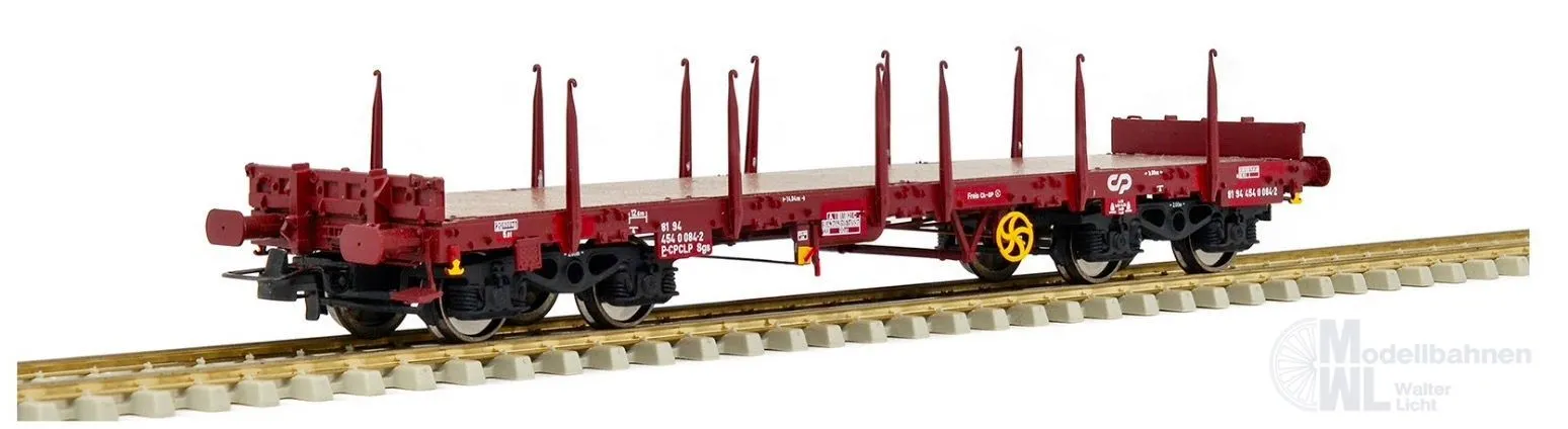 Sudexpress S0454084 - Rungenwagen CP Ep.V Vagão 084-2 unbeladen H0/GL