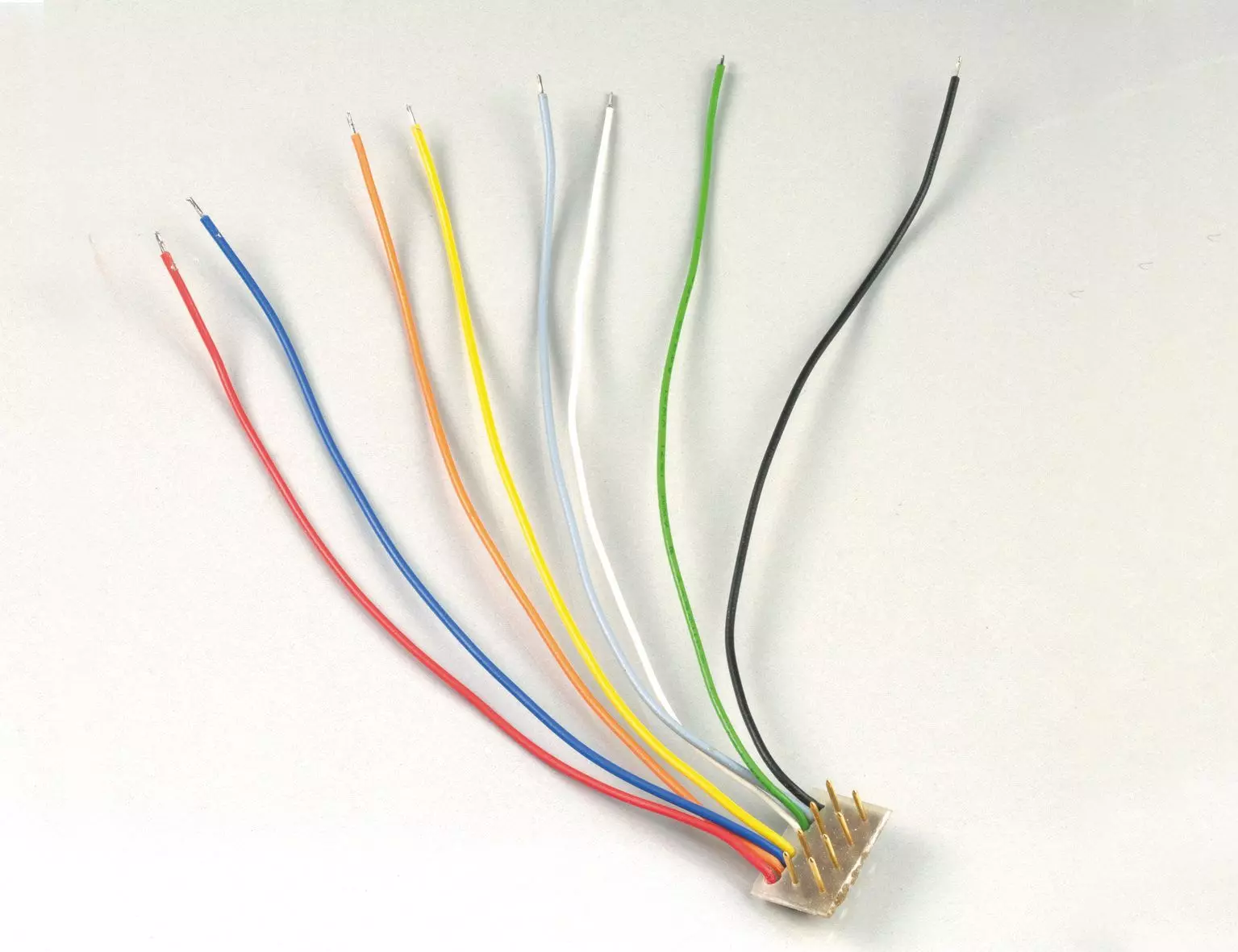 Lenz 80014 - LY014 NEM/NMRA Stecker 88 mm Kabel ohne Stecker