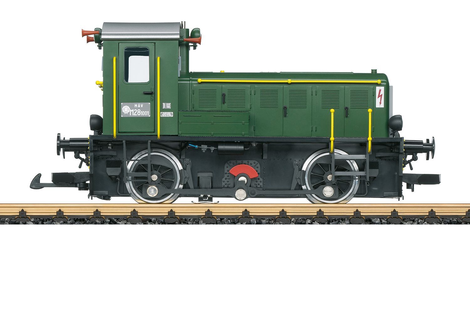LGB 21120 - Diesellok MAV M28 Märklin Werkslok Györ Spur G 1:22,5 Sound mfx