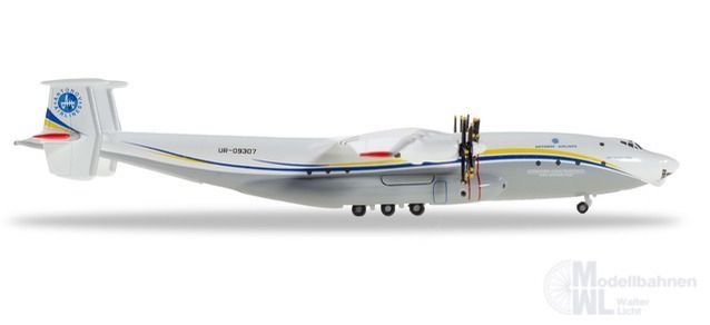 Herpa 532648 - Antonov Airlines Antonov AN-22 Antei 1:500