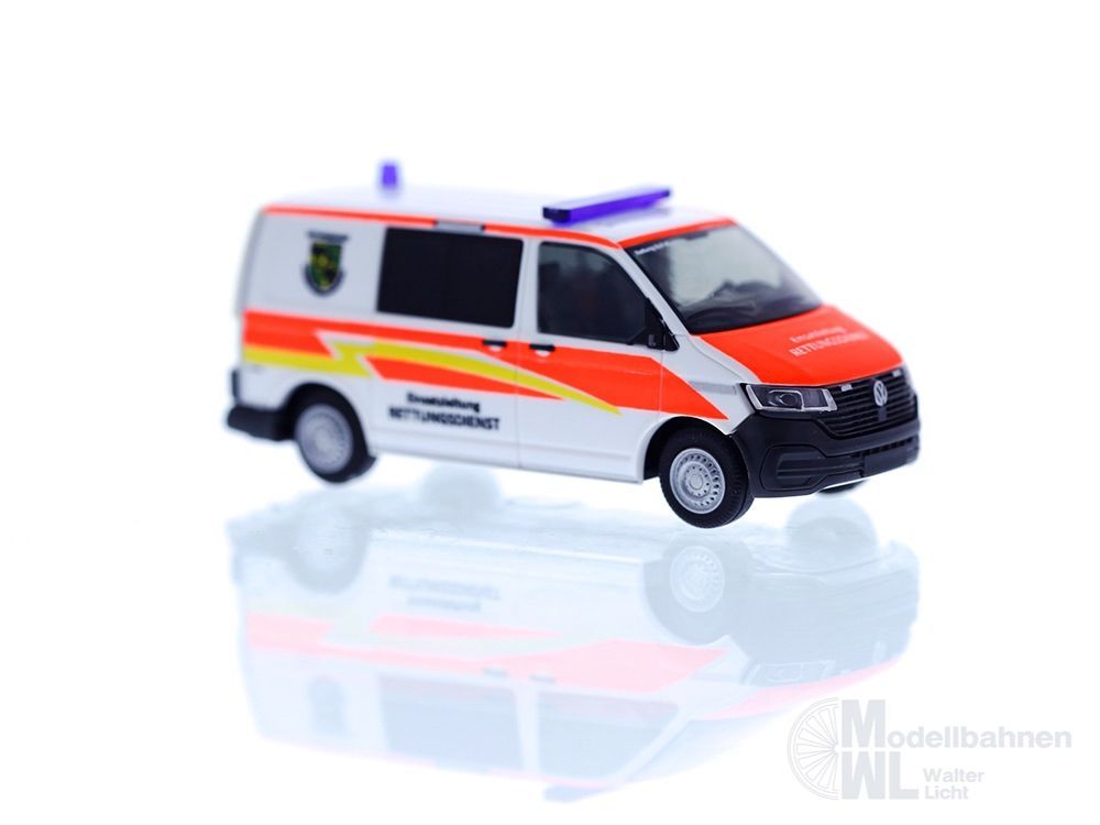 Rietze 53961 - Volkswagen T6.1 Einsatzleitung Rettungsdienst Saalfeld-Rudolstadt H0 1:87