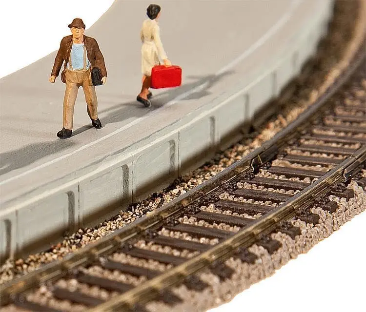 Faller 120205 - Flexible Bahnsteigkanten H0 1:87
