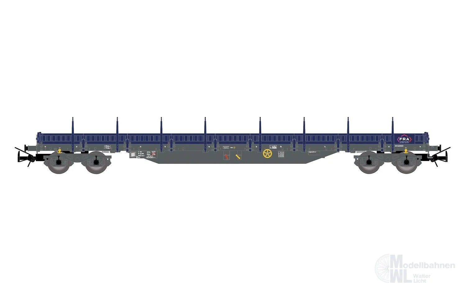 Jouef 6331 - Rungenwagen CH_FRA Ep.VI blau H0/GL