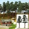 Busch 6141 - 2 Kiefern 130/145mm H0 1:87