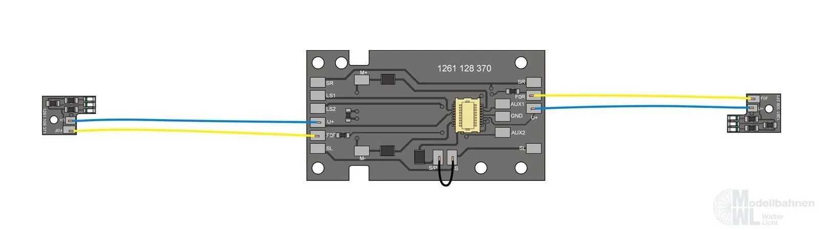 Bemo 5161370 - Umbausatz LED/ Next18 1261 H0m
