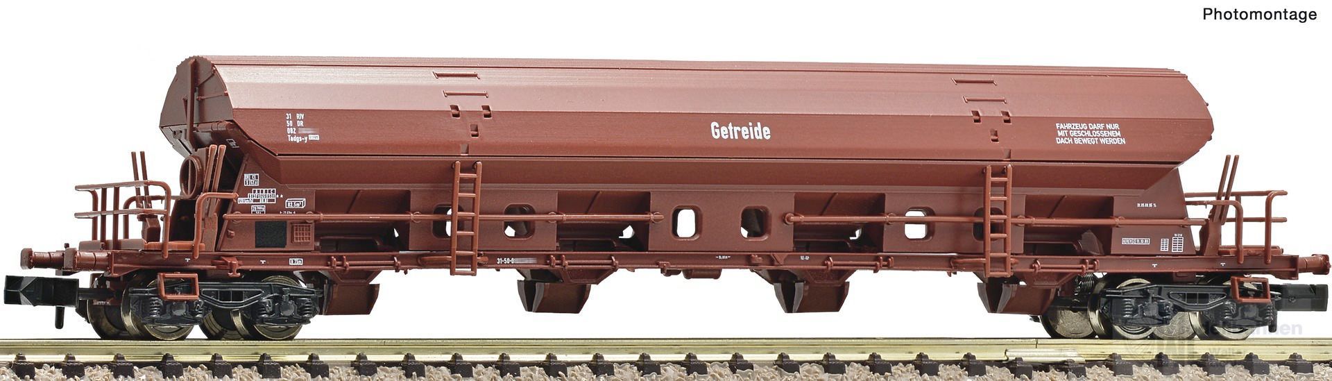 Fleischmann 6660115 - Schwenkdachwagen DB Ep.IV N 1:160 Fleischmann 6660115 - Schwenkdachwagen DB Ep.IV N 1:160