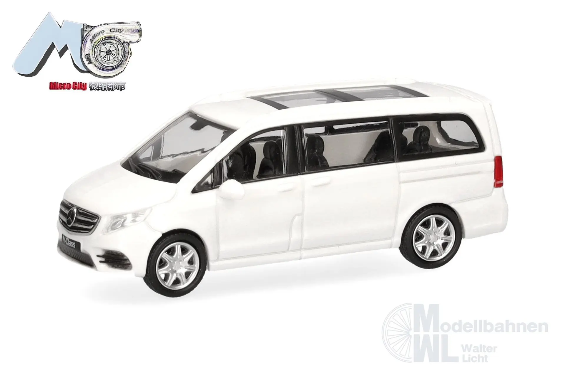 Herpa 87MC000077 - Mercedes-Benz V-Klasse weiß H0 1:87