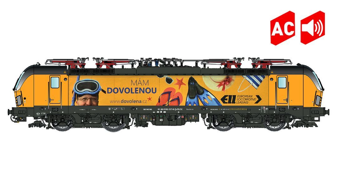 LS Models 18504S - E-Lok BR 193 Vectron Regiojet Ep.IV Werbung H0/WS Sound