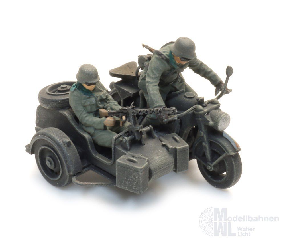 ARTITEC b.v. 6870749 - WM Zündapp mit Beiwagen + 2 Figuren Fertigmodell H0 1:87 ARTITEC b.v. 6870749 - WM Zündapp mit Beiwagen + 2 Figuren Fertigmodell H0 1:87