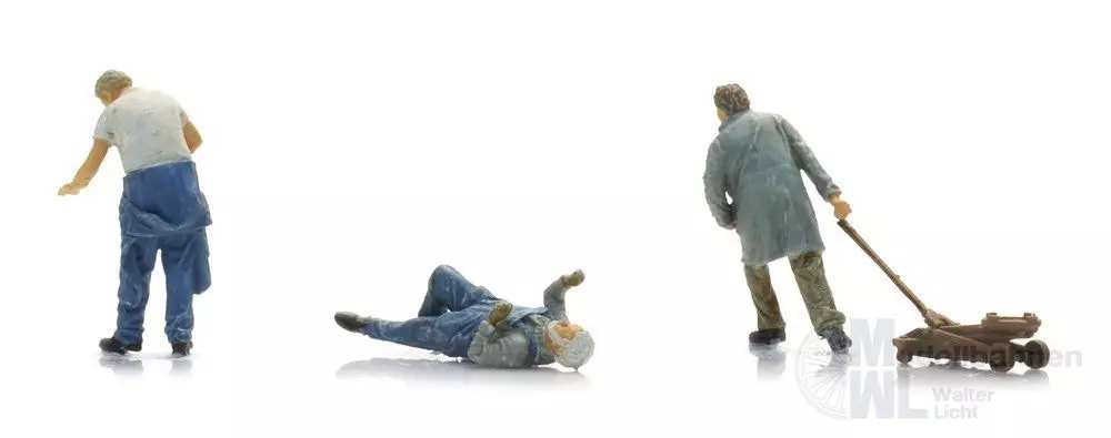 ARTITEC b.v. 5870135 - Die Autoschrauber 3 Figuren H0 1:87