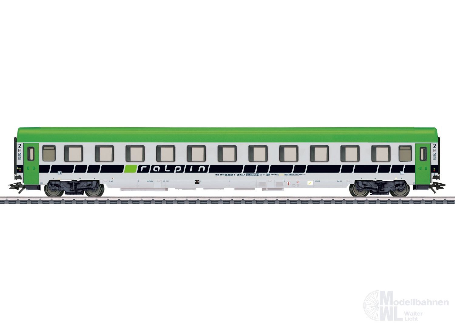 Märklin 43613 - Begleitwagen Railpin Ep.VI Bcm H0/WS