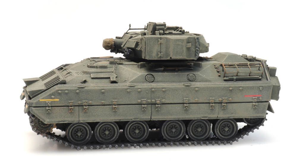 ARTITEC b.v. 6870269 - US M3 CFV Bradley forest green train load H0 1:87 ARTITEC b.v. 6870269 - US M3 CFV Bradley forest green train load H0 1:87