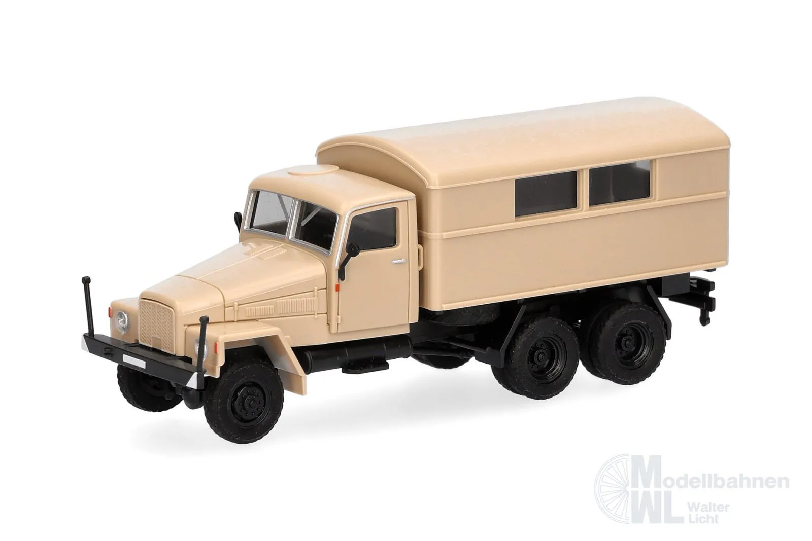 Herpa 747325 - IFA G5 Koffer-LKW sandbeige H0 1:87