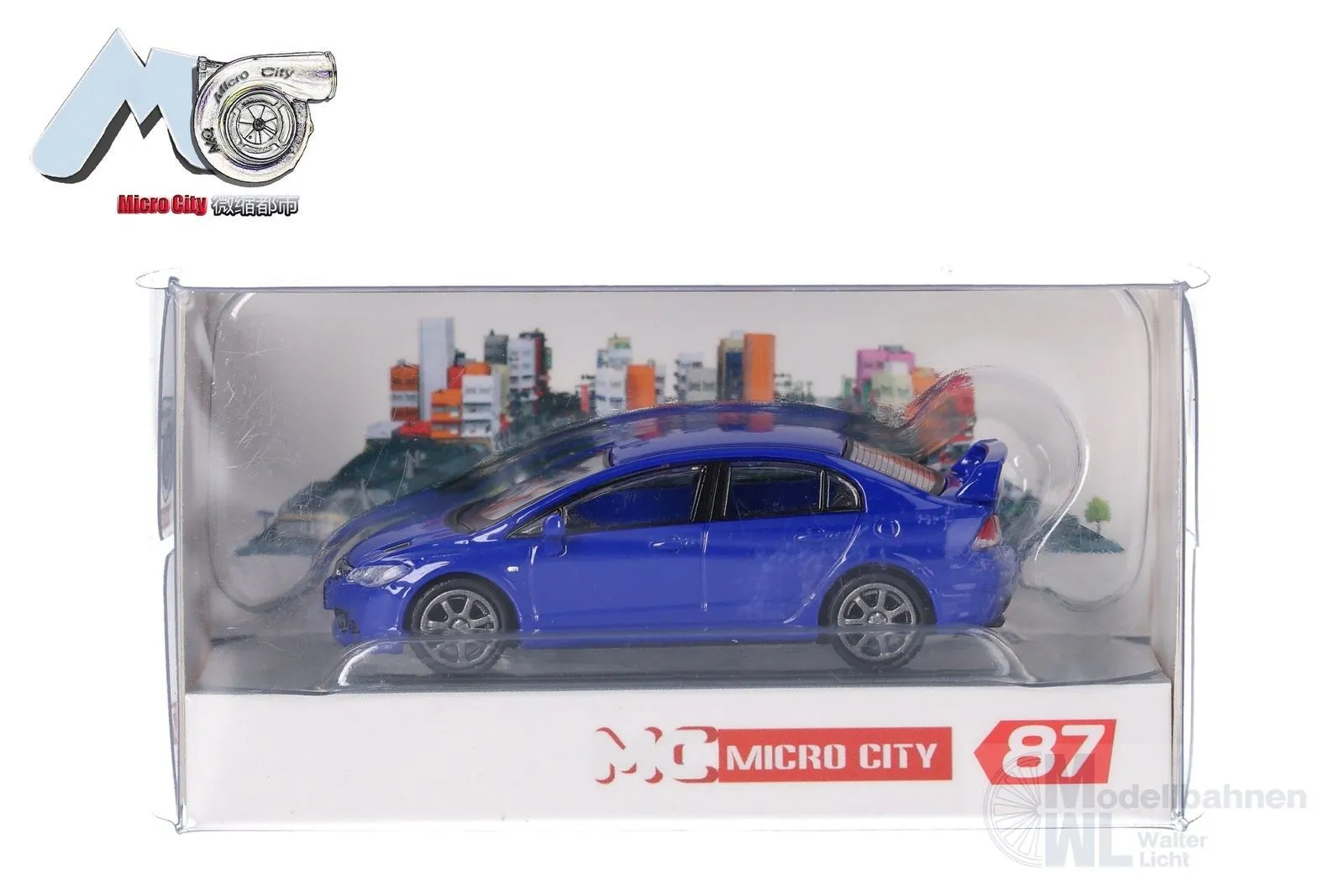 Herpa 87MC000088 - Honda Civic FD2 blau H0 1:87