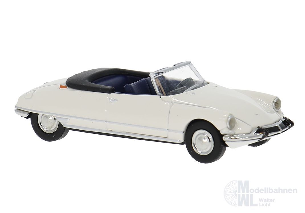 Brekina 14233 - Citroen DS offen in weiß H0 1:87