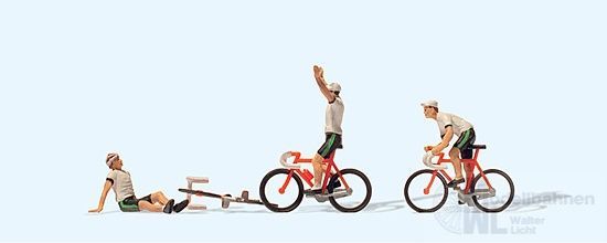 Preiser 25005 - Radrennfahrer Team 2 H0 1:87